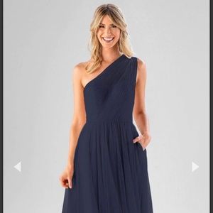 Navy Blue Formal/Bridesmaid Dress (Size 16)